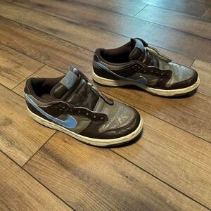 Nike Dunk Low Cinder 2003 Brown Baby Blue Men's‎ Size US 8 306967